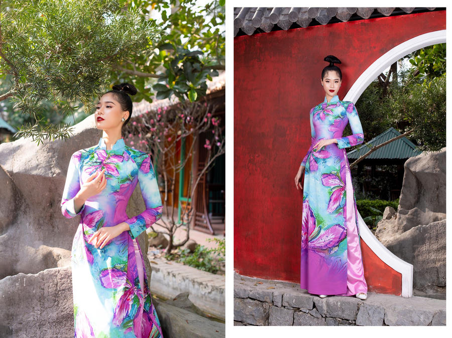 Makeup: Nguyễn Trí Thành, Hair: Huyền Anh chọn phong cách trang điểm ấn tượng nhấn nhá nét kiêu sa của người đẹp biển Nguyễn Hoàng Bảo Châu