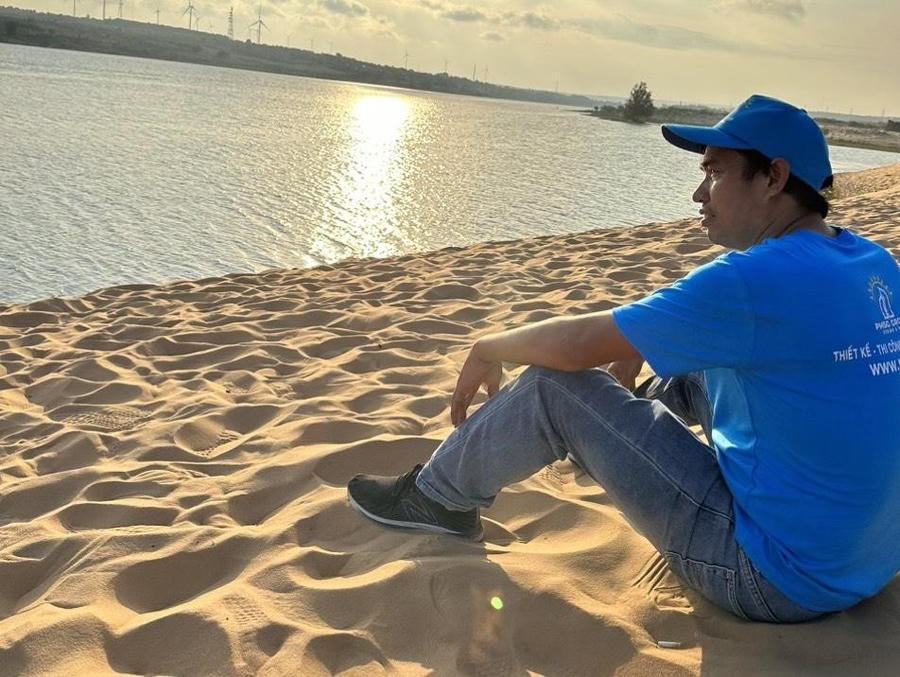  Hoàng Hai sinh ra và lớn lên tại vùng quê nghèo miền Trung