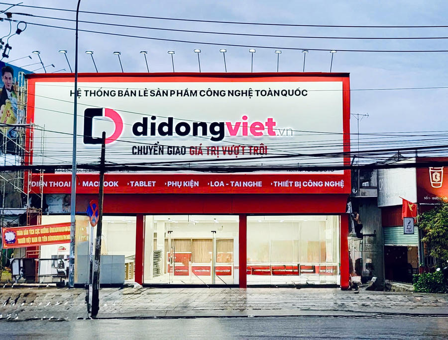 Cửa hàng tiếp theo của Di Động Việt đang trong quá trình thi công, dự kiến đi vào hoạt động trong tháng 12/2024.&nbsp;