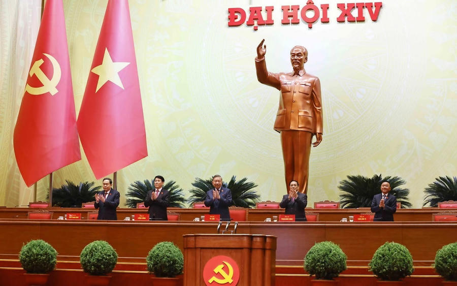 Các đồng chí lãnh đạo chủ chốt của Đảng, Nhà nước chủ trì phiên họp trù bị Đại hội XIV của Đảng.