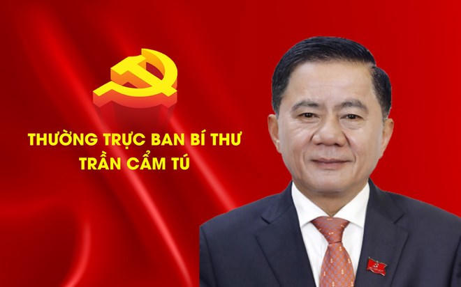 Đồng chí Trần Cẩm Tú tái giữ chức Thường trực Ban Bí thư khóa XIV Đồng chí Trần Cẩm Tú tái giữ chức Thường trực Ban Bí thư khóa XIV