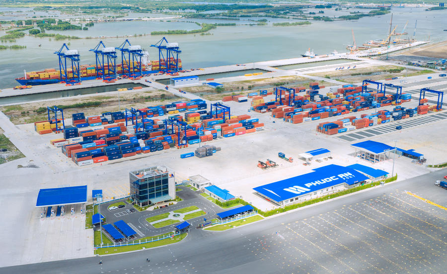 Cảng Phước An được chấp thuận tiếp nhận tàu có trọng tải lớn. (Ảnh: Phuoc An Port)