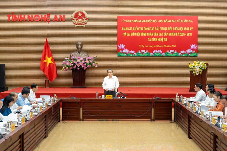 Quang cảnh buổi làm việc. (Ảnh: quochoi.vn)