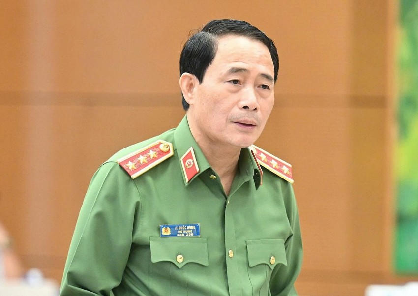 Thượng tướng Lê Quốc Hùng - Thứ trưởng Bộ Công an.