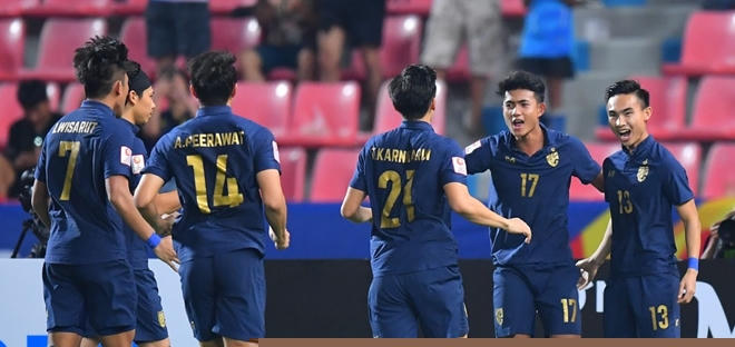 Đoàn voi chiến chính thức giành quyền vào tứ kết. Ảnh: AFC
