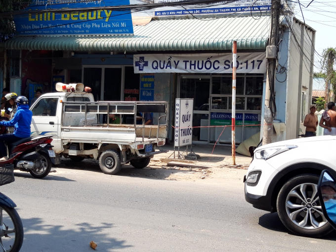 Hiện trường sự việc (Ảnh: Hà Bắc)