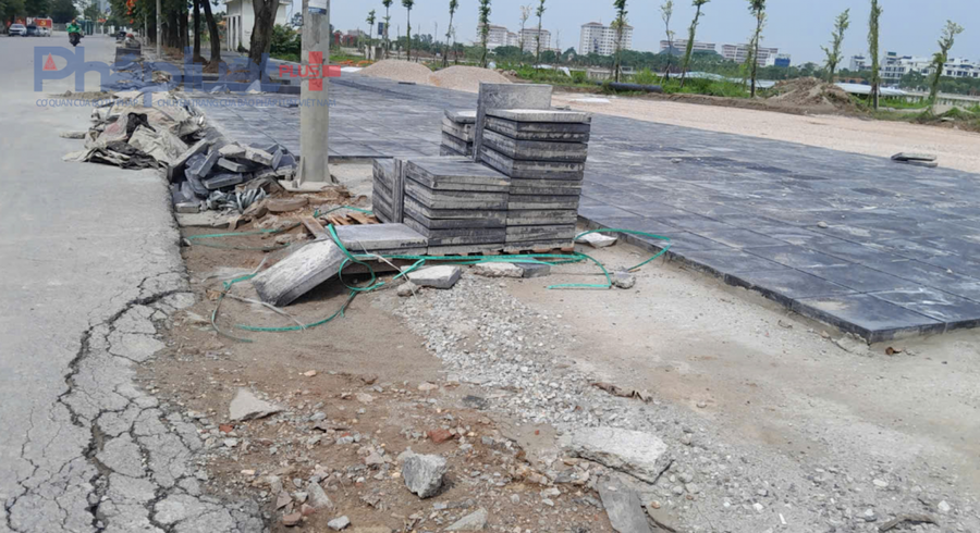 Một dự án trên địa bàn thành phố Hà Nội được thông qua đấu thầu. (Ảnh: N. Trường).