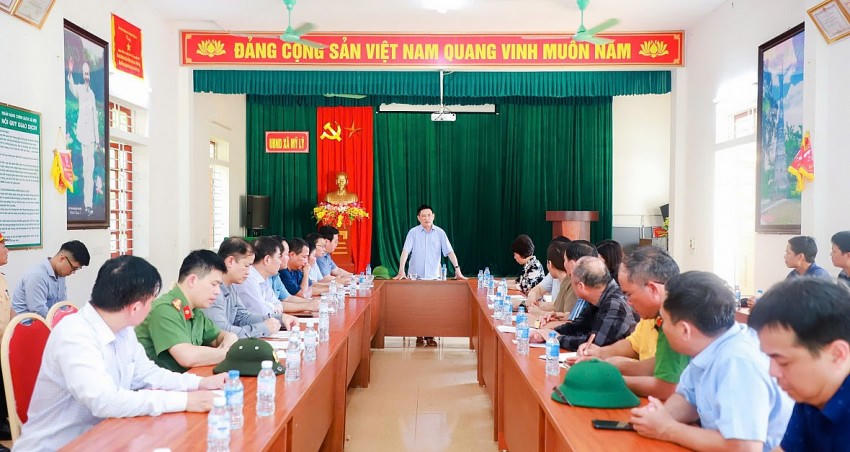 Phó Thủ tướng giao Bộ Tài chính xem xét, bố trí hỗ trợ thêm khoảng 500 tỷ đồng từ các nguồn dự phòng để hỗ trợ tỉnh Nghệ An khắc phục hậu quả. (Ảnh: VGP)