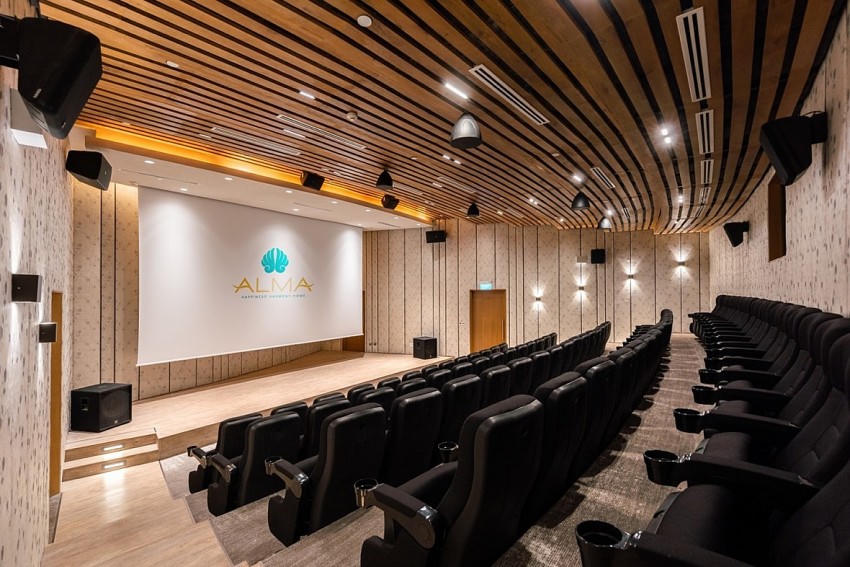 Rạp chiếu phim ALMA với 70 chỗ ngồi và đa dạng phim điện ảnh