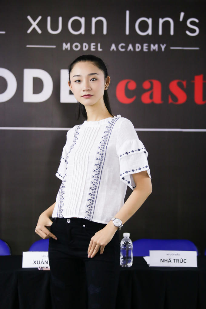 Tr&agrave; My Next Top lần đầu tham gia chấm casting model nh&iacute;
