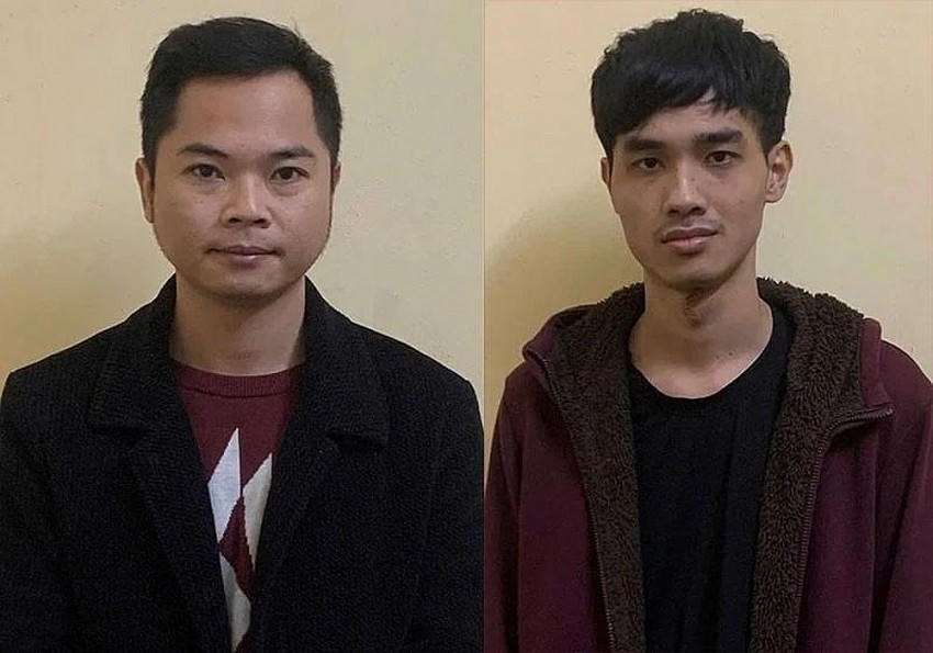 Nguyễn Đức Hòa và Võ Thành Đạt bị khởi tố, bắt tạm giam (Ảnh: CATQ)