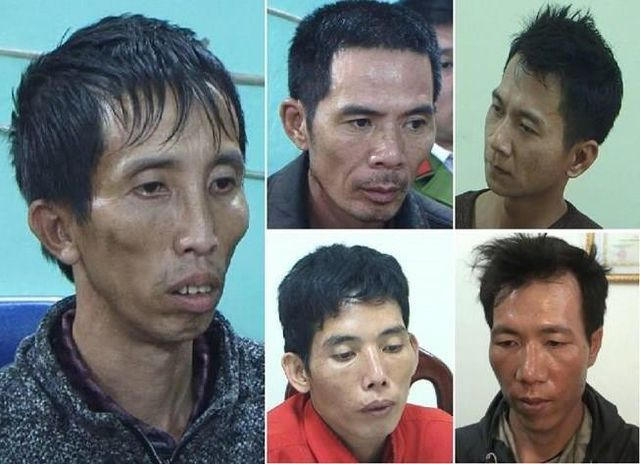 5 nghi phạm liên quan tới vụ án nữ sinh đi giao gà dịp tết bị sát hại, tại cơ quan công an