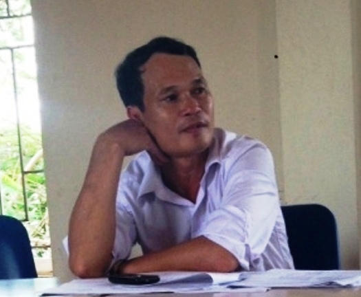 Nguyên nhân ông Lê Văn Hà-Chủ tịch UBND xã Xuân Thọ bị giang hồ đe dọa chặt chân, đốt nhà được cho là có liên quan việc đấu thầu công trình tại xã. (Ảnh: Gia Anh)