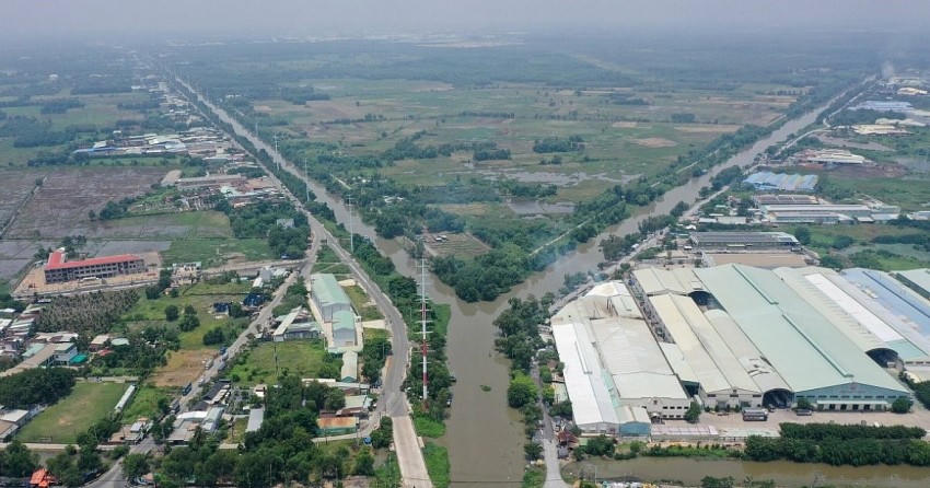 Một góc khu đô thị Tây Bắc TPHCM. Ảnh Báo Phụ nữ
