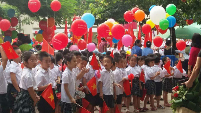 Những chủ nhân tương lai của đất nước.
