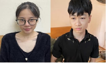 Đỗ Thu Trang và Đinh Công Tuấn.