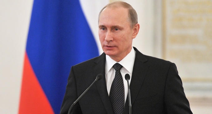 Tổng thống Nga Vladimir Putin.