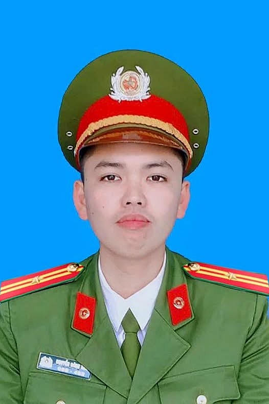 Thượng úy Nguyễn Đăng Khải hy sinh ở tuổi đời còn trẻ.