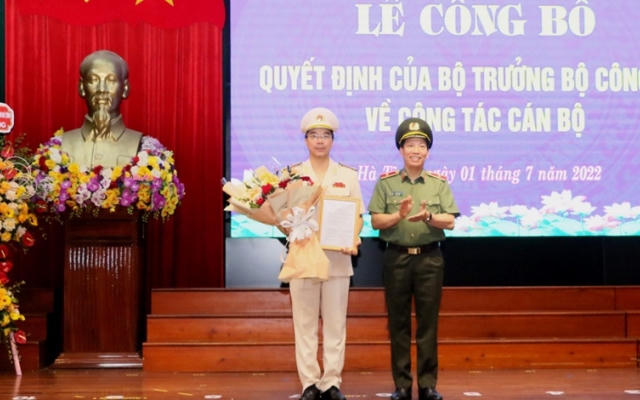 Chân dung tân Giám đốc Công an tỉnh trẻ nhất cả nước