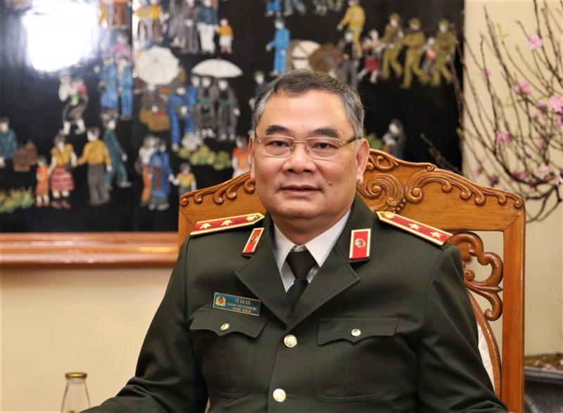Trung tướng Tô Ân Xô, Người phát ngôn Bộ Công an (Báo CAND).