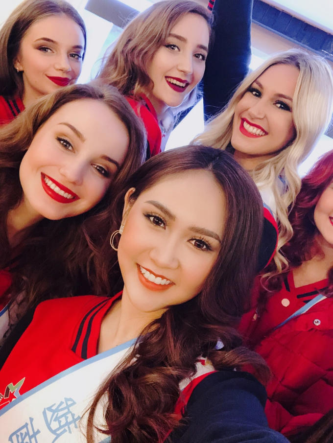 Trúc Ny đại diện Việt Nam tham gia Miss All Nations.