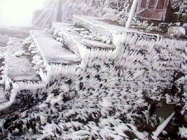 V&ugrave;ng n&uacute;i ph&iacute;a Bắc c&oacute; thể xuất hiện băng gi&aacute; v&agrave; sương muối. Ảnh: minh họa