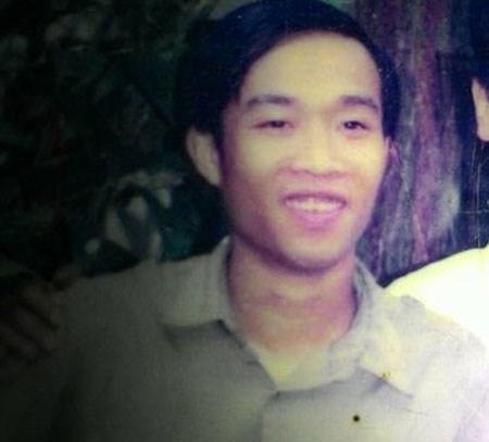 Chân dung anh Nguyễn Văn Triển. ( Ảnh do gia đình cung cấp)