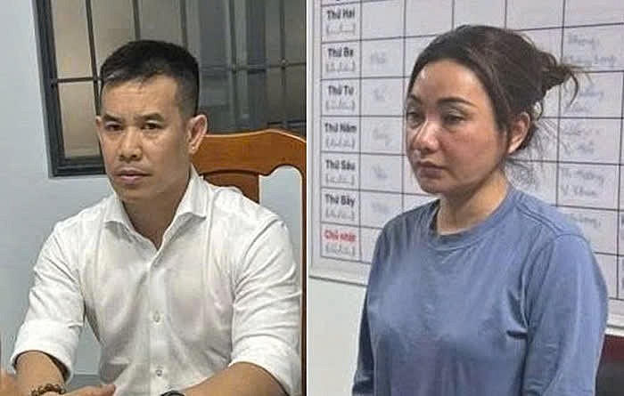 Vợ chồng bị bắt