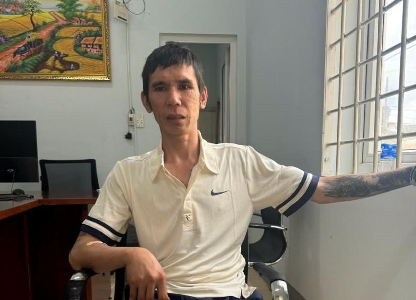 Bị can Nguyễn Nam Đại Thuận đã bị khởi tố, bắt giam. Ảnh: CAĐL.