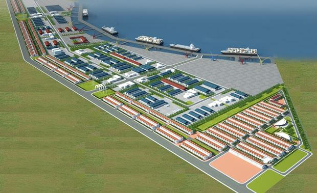 Phối cảnh KCN Phước Đông.