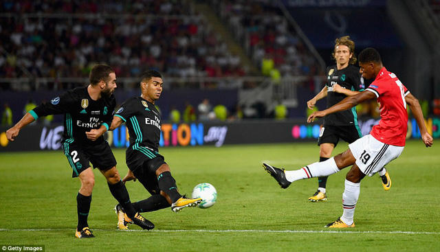 Sự hiện diện của Rasford không thể giúp MU lật ngược thế cờ