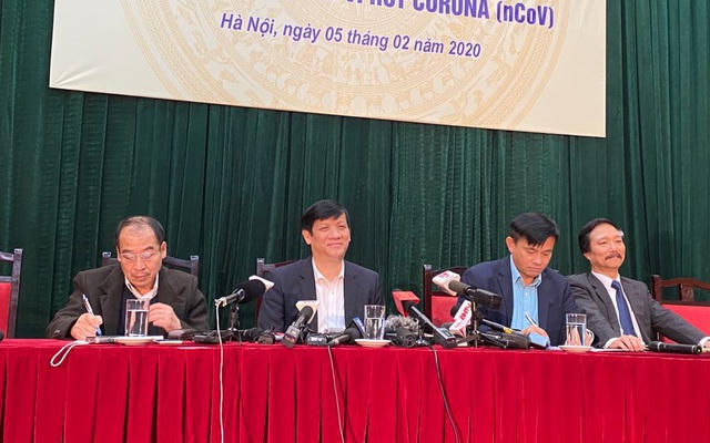 Trực tiếp: Lãnh đạo Bộ Y tế thông tin về dịch bệnh Corona (nCoV)