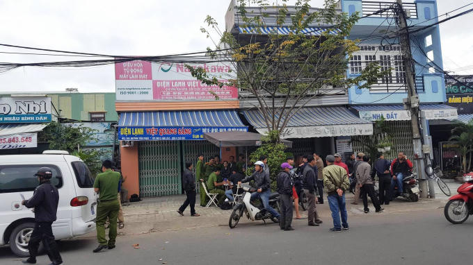 Hiện trường nơi vụ việc diễn ra. Ảnh: G.G.