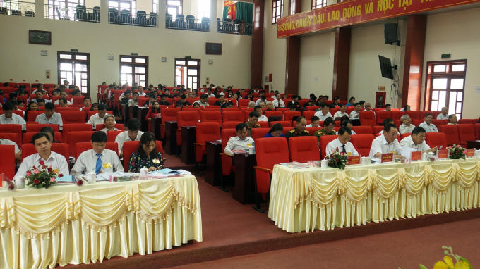 Dự đại hội có đông đảo khách mời.