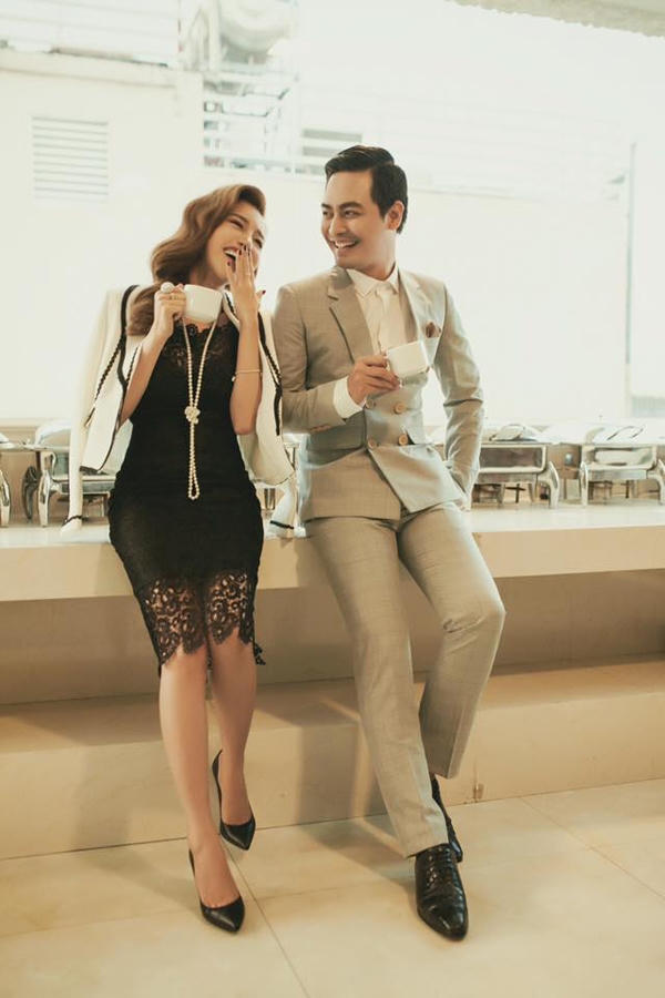 Phan Anh lịch l&atilde;m b&ecirc;n Elly Trần k&iacute;n đ&aacute;o bất ngờ