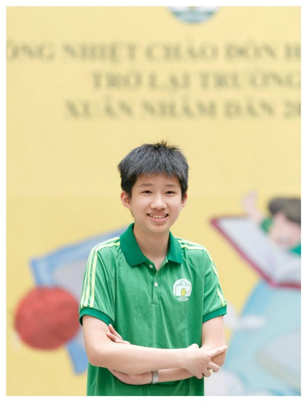 Học sinh Nguyễn Bình Nguyên.