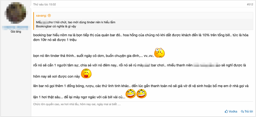 Một giải thích về booking girl.