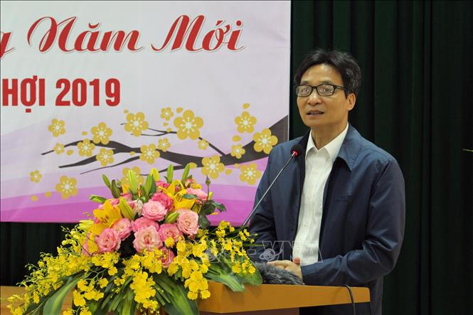 Phó Thủ tướng Vũ Đức Đam. (Ảnh: Tùng Lâm/TTXVN)