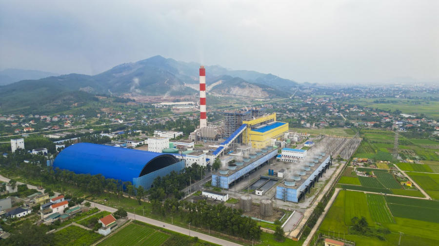 Toàn cảnh nhà máy Nhiệt điện Đông Triều – TKV.