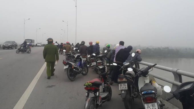 Hiện trường xảy ra sự việc.