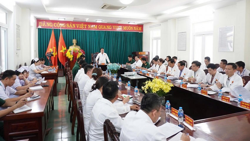 Hướng tới mô hình “bệnh viện thông minh” vào cuối năm 2025. Ảnh: Trần Ngọc Cường