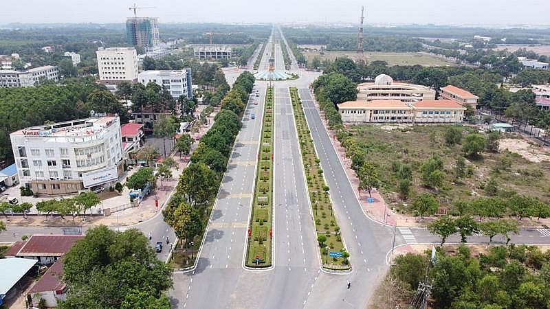 Trung tâm huyện NHơn Trạch ngày nay. Ảnh: Minh hoạ