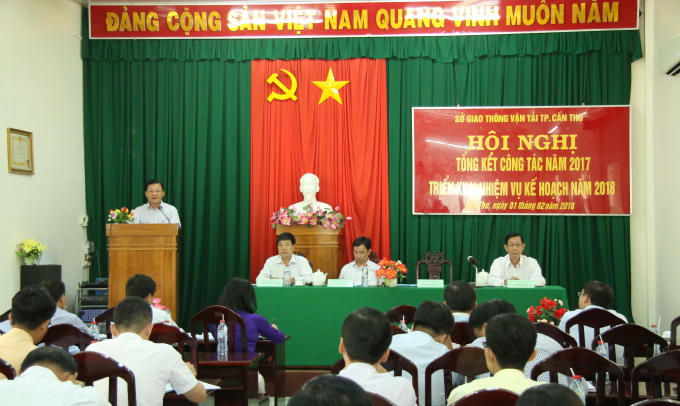 Ông Đào Anh Dũng – Phó Chủ tịch UBND TP Cần Thơ phát biểu tại hội nghị.