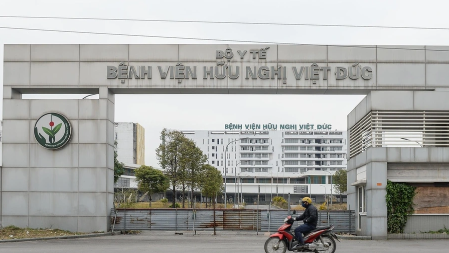 Bệnh viện Hữu nghị Việt Đức cơ sở 2 chưa được đưa vào sử dụng.