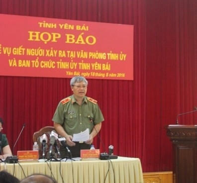 Đại diện Công an tỉnh Yên Bái cho biết sẽ không khởi tố vụ án vì nghi phạm đã chết (ảnh Chu Lương)