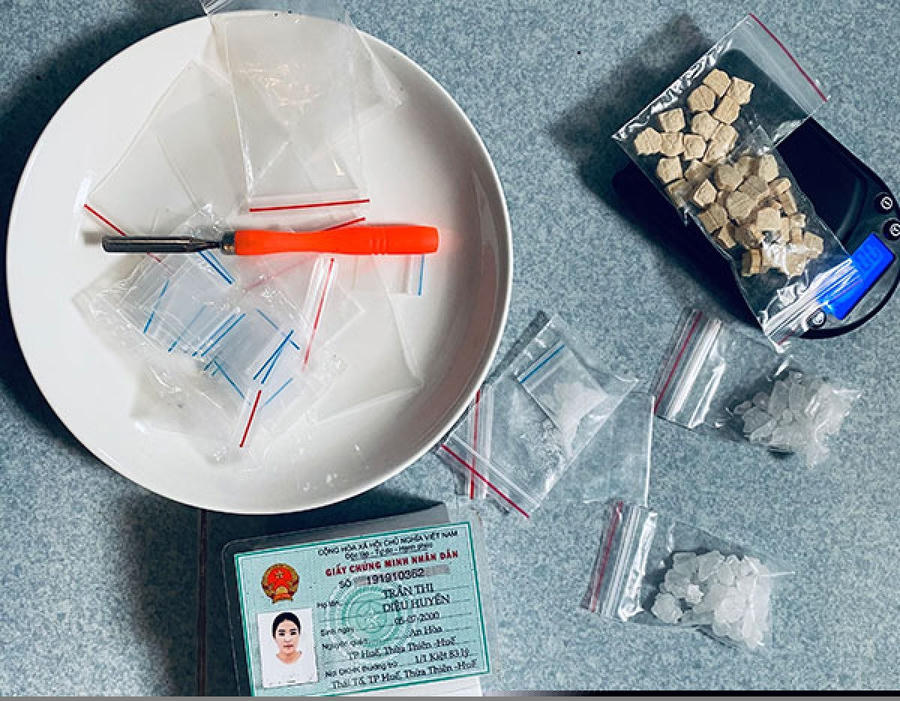 Tang vật bị thu giữ.