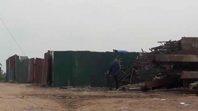 Nơi tập trung sắt vụn.