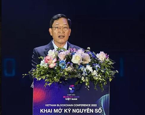 Thứ trưởng Bộ Khoa học & Công nghệ - ông Trần Văn Tùng phát biểu tại buổi Lễ.