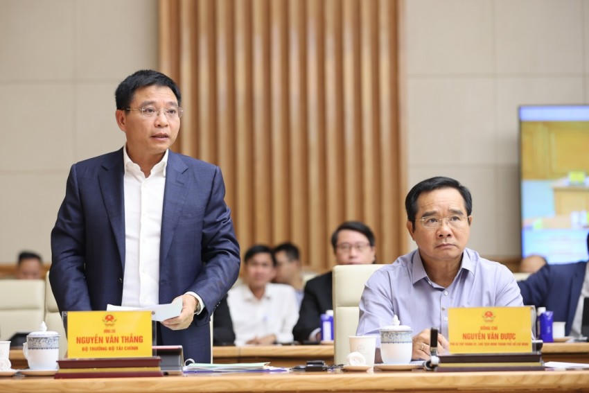 Bộ trưởng Nguyễn Văn Thắng phát biểu tại hội nghị