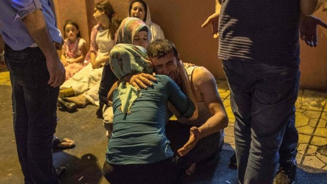 "Gaziantep là khu vực có nhiều người Kurd sinh sống, thật man rợ khi tấn công 1 đám cưới", Phó Thủ tướng Thổ Nhĩ Kỳ cho biết. (Ảnh: AFP)